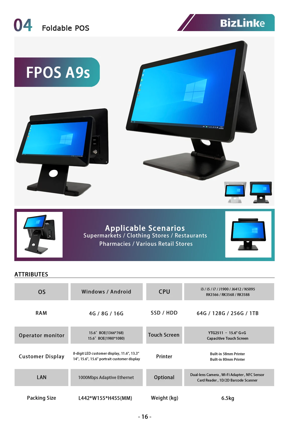 A9 product brochure